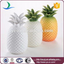 Décoration intérieure en céramique en céramique vases en ananas en gros